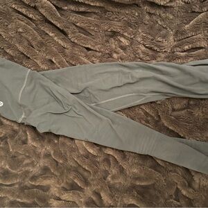lululemon athletica Olive Green High-Rise Leggings